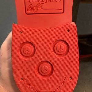 Size 9.5 - Donald J Pliner Italian men’s dress shoes - Red Bottom